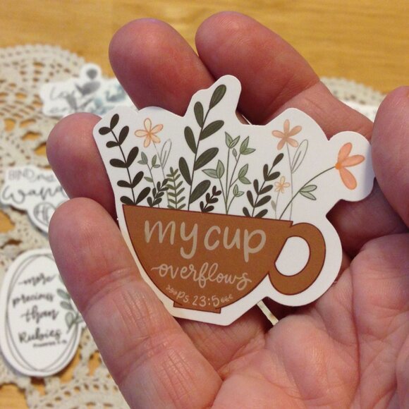 Bible Quotes and Christian Inspiration Stickers Bundle - Picture 4 of 6